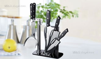 愛仕達(dá)不銹鋼廚具六件套 RDT06B1Q型號(hào)隔熱防燙刀具套裝，廚房必備利器